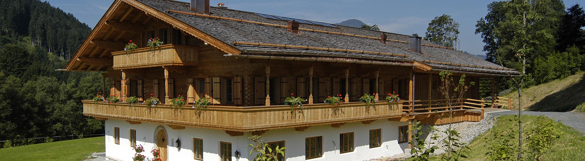 Bauernhaus Unterhirzinger Hof in Kitzbühel. Karl Heinz Grasser